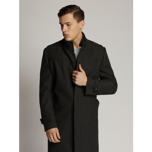 Bentley Melton Coat Jacket Black