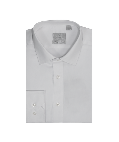 Nathan Oxford Cotton Shirt White