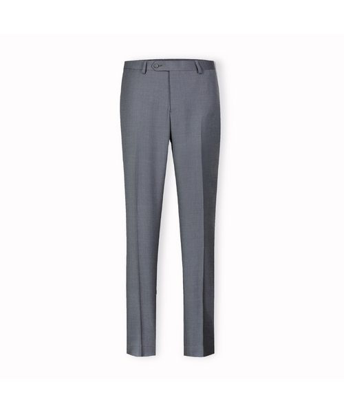 Oscar Pure Wool Trousers Grey