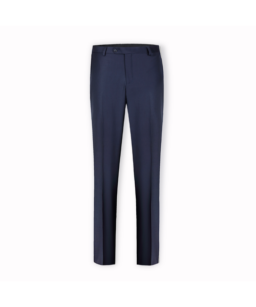 Oscar Pure Wool Trousers Navy