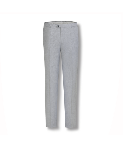 Stallone Plain Weave Stretch Trousers Sliver