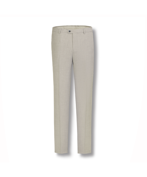 Stallone Plain Weave Stretch Trousers Sand